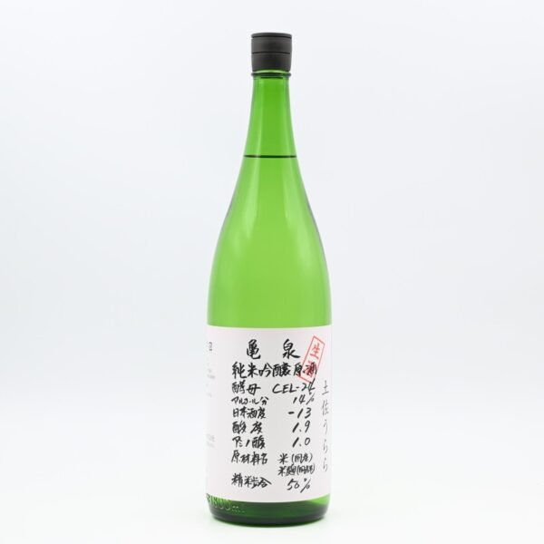 龜泉 純米吟釀生原酒 CEL-24 土佐麗　1.8L